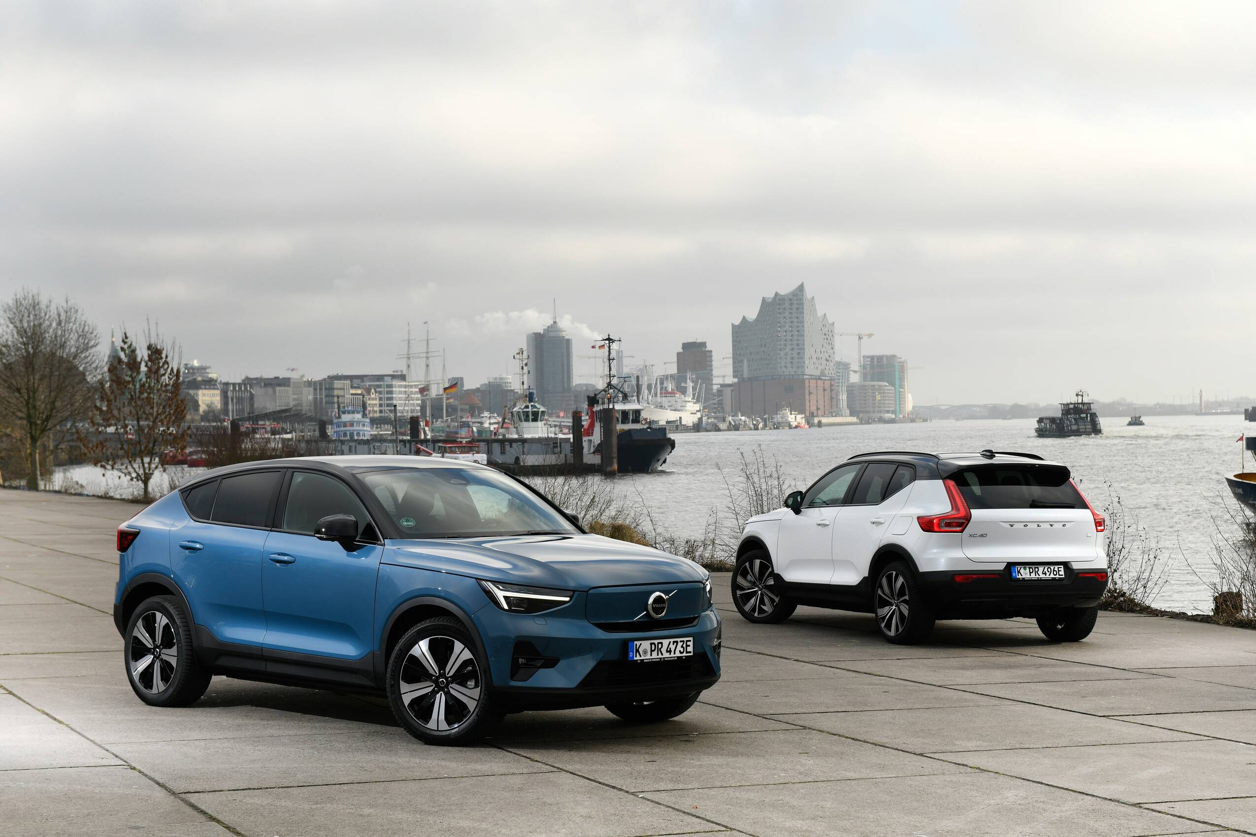 293898 Volvo C40 Recharge Pure Electric und Volvo XC40 Recharge Pure Electric
